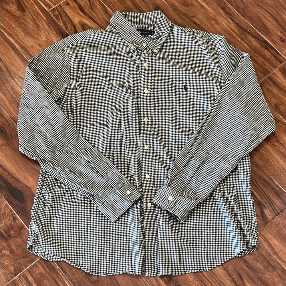 Men’s Long Sleeve Ralph Lauren Button Up